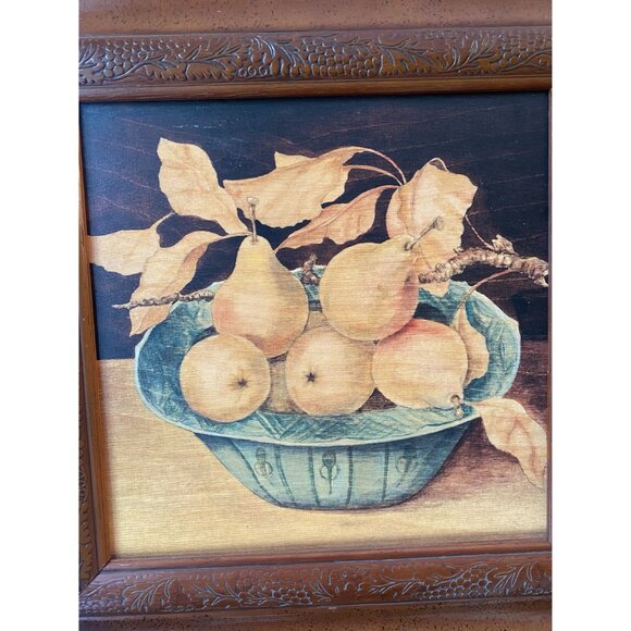 Framed Still Life Pears Print 16" x 16" Ren-Wil Inc. - Picture 3 of 6